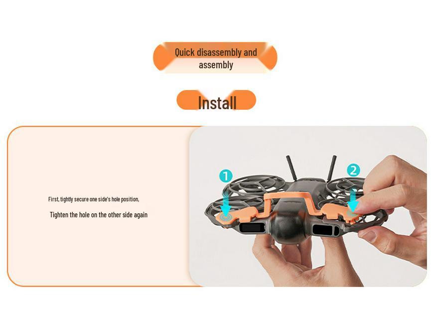 NEO 2 Quick Release Bumper Lens Protector & Crash Bar for Drones