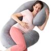 Body Pillow for Made of Crystal Microfiber Popular Maternity Nursing Soft and Suitable for Side Pregnancy with Removable Cover C-Shaped Pregnancy,