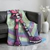 F-FORTNITE-S Cuddle Team Leader Blanket Soft Throw Blanket for Home Bedroom Bed Sofa Picnic Travel Office RestCover Blanket Gift