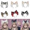 Halloween Cats Ear Hair Hoop Cute Girls Live Broadcast Cosplay Party Headwear
