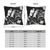 American Singer B-Billie E-Eilish Square Pillow Case Polyester Cushions For Sofa Casual Pillowcase