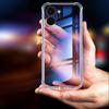 EUCAGR For Tecno Spark Go 3 Airbag Soft Silicone Phone Case For Tecno Spark Go3 Transparent TPU Bumper Shockproof Back Cover
