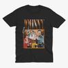 Johnny Cash Retro T-Shirt Das Unisex in Schwarz Geschenk Fan Johnny Cash Geschenk