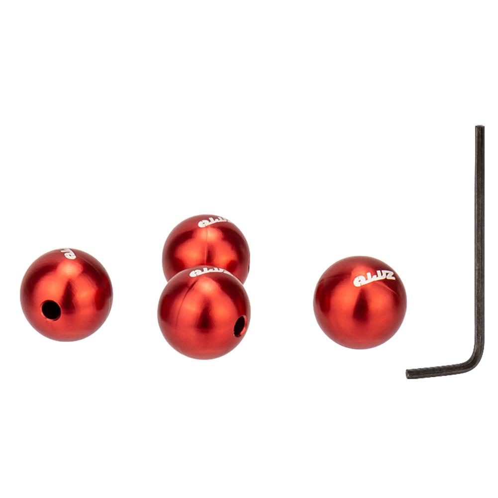 4pcs MTB Road Bike Inner Wire Ball End Caps Reusable Brake Shifter Cable Tips Screw Fixed Derailleur Crimps Bicycle Accessories