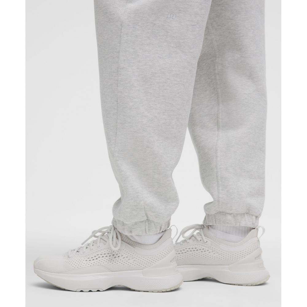 Lululemon Scuba Mid Rise Oversized Jogger  Regular Heathered Core Ultra Light Grey