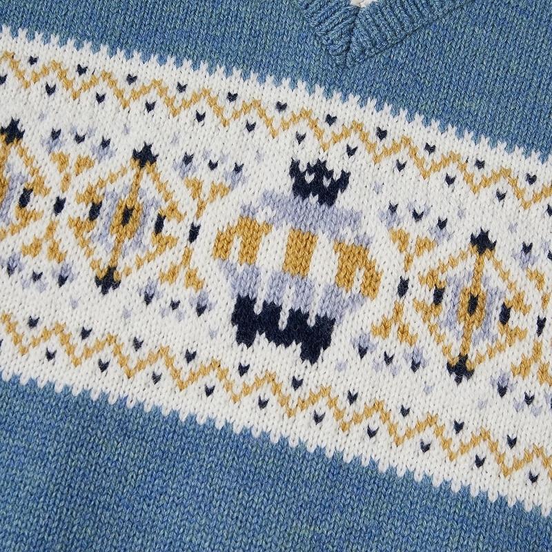 Teenie Weenie Women's Bear Letter Knit Sweater