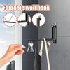 Foldable Hooks Foldable Decorative Hanger Folding Hooks For Wall Mounted Bedroom Kitchen Laundry Garage Entryway Mudroom Door