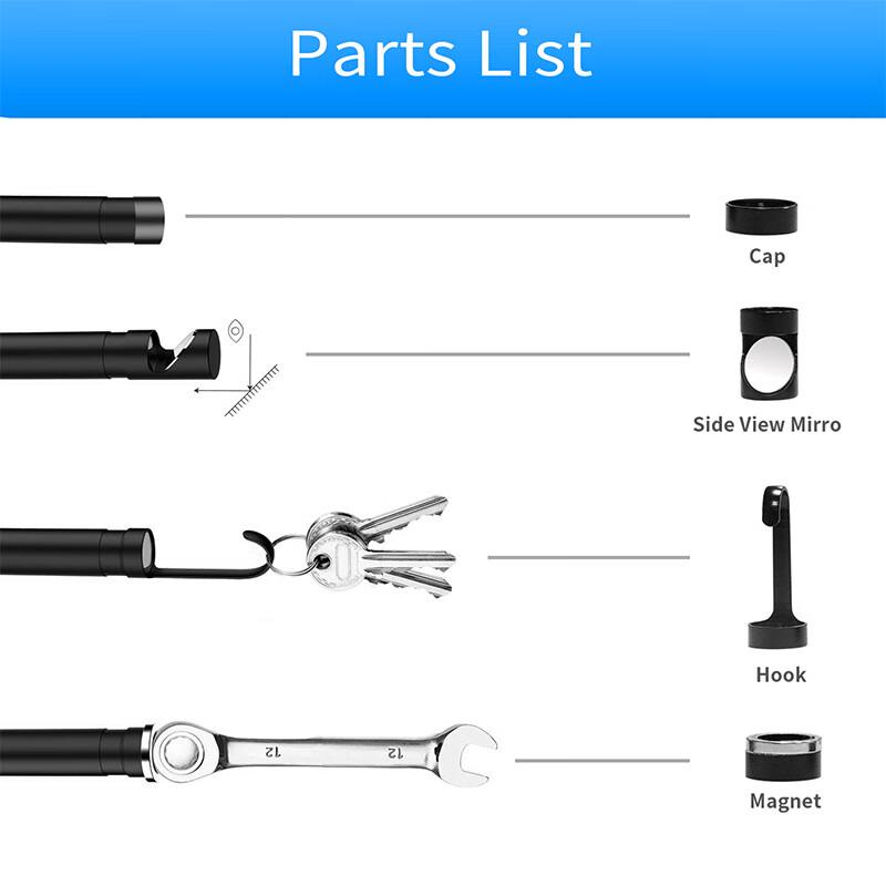 HEMUELE HD Autofocus Industrial Endoscope