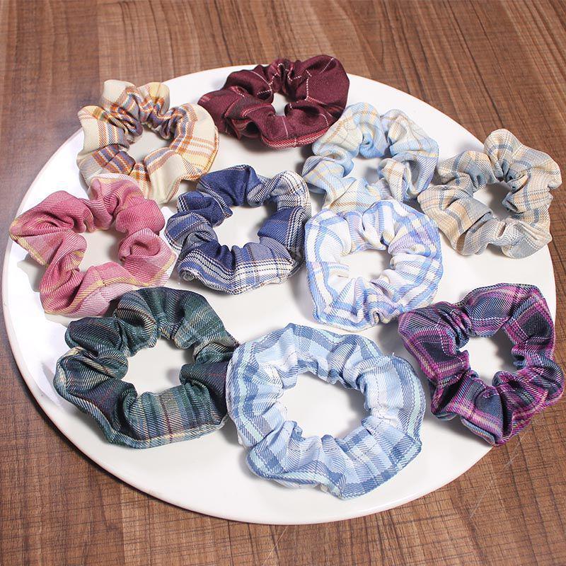 Korean Style College Chic Hair Tie Set – Cute & Stylish Large Intestine Hair Ropes