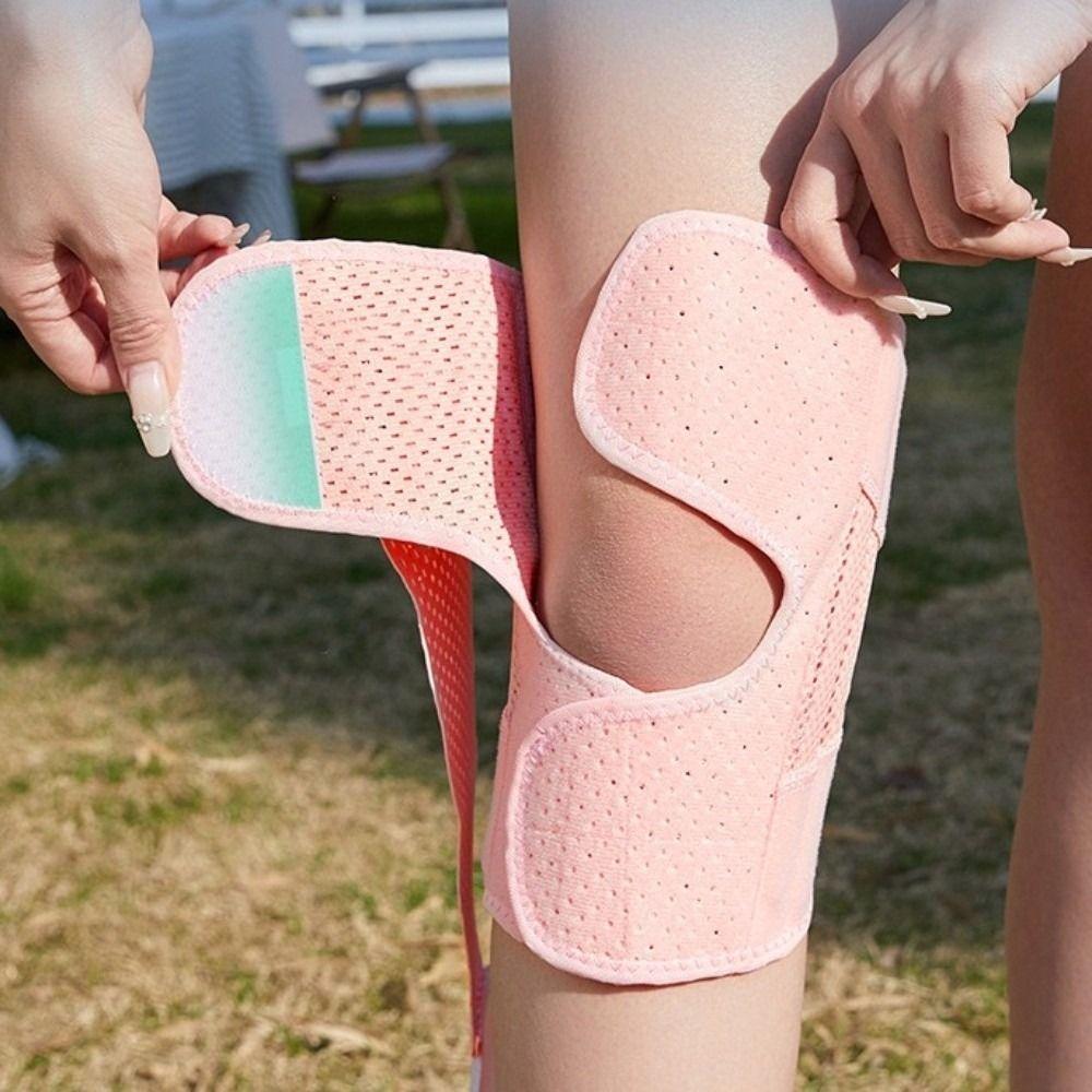 Breathable Knee Pads Patella Strap Cushion Pressure Knee Band Brace  Fitness Supports Sports
