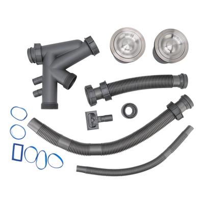 Kit di montaggio scarico lavandino Quick Connect Scarico lavandino bagno funzionale per casa cucina