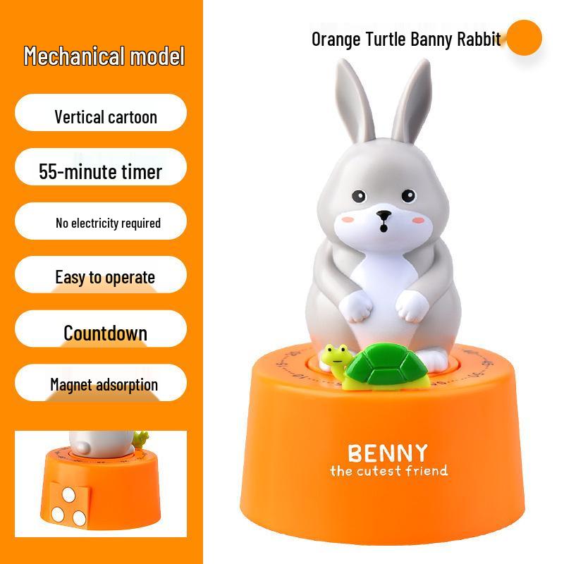 Children's Dual-Use Timer: Alarm Clock & Kitchen Reminder for Study and Self-Discipline