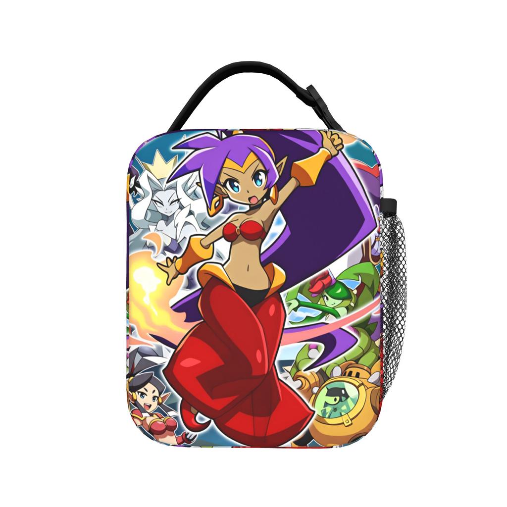 Shantae Half Genies Lunch Bag Convenient Lunch Box Adult School Graphic Cooler Bag Aesthetic Oxford Tote Food Bags