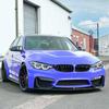 2PCS Car Front Left, Right Bumper Lip Spoiler Splitter Diffuser Body Kits Fit for BMW 3 4 Series M3 M4 F80 F81 F82 F83 2013-2020