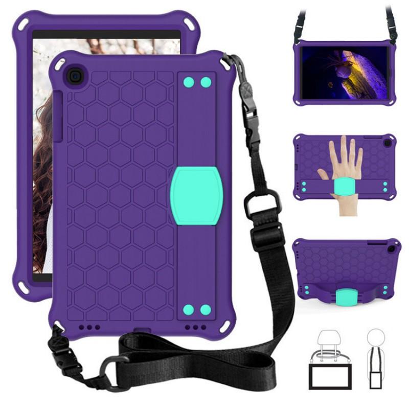 Full Coverage Silicone Tablet Case IPad Air 2 10th Gen With Adjustable Shoulder Strap Shockproof Portable Soft Shell