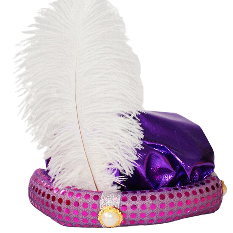 Aladdin Hat Halloween Masquerade Children Party Myth Arab Hats Stage Show Cosplay Costume Props For Holiday Dance Performances