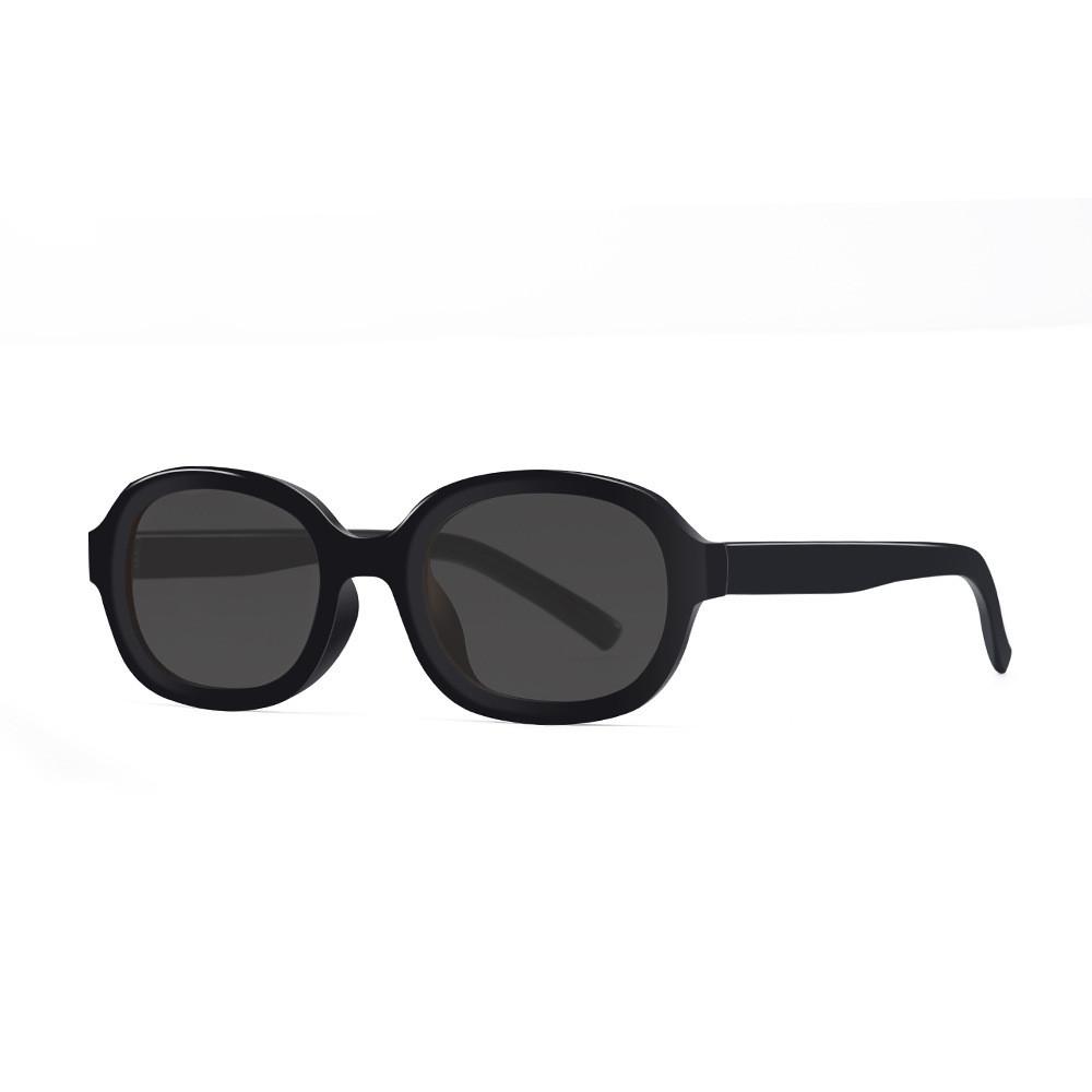 

Vintage Oval Sunglasses For Women And Men With Uv400 Protection And Tac Lenses For Outdoor Activities BlackFrameGray