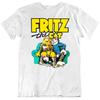 VERKAUF! Fritz The Cat T-Shirt Retro Cartoon-Fan T-Shirt für Erwachsene