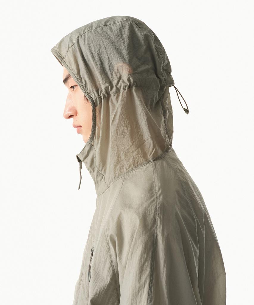 Musinsa Standard [City Leisure] Lightweight Packable Windbreaker Jacket 2 [Grayish Beige]
