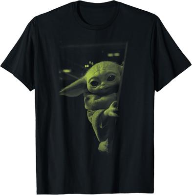 The Mandalorian Grogu Watching Unisex T-Shirt