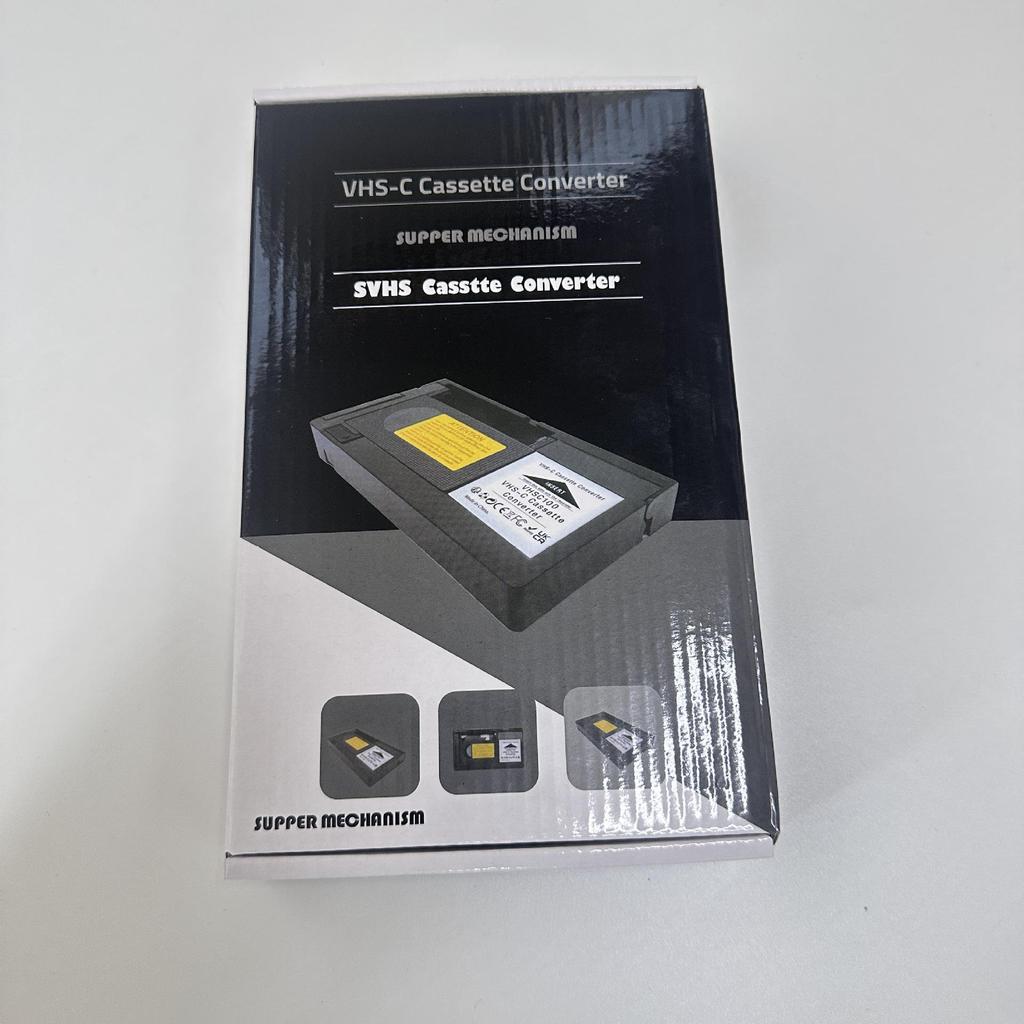 Adattatore VHS a VHSC per Nastri da Mezzo Pollice (Esclusa compatibilità MiniDV/Hi8)