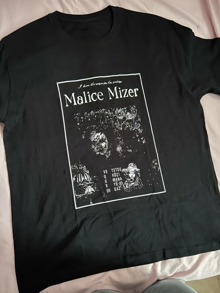 Malice Mizer Band Sans Logique Album Cotton Black S5XL T Shirt AG912 Unisex T-Shirt XXXL