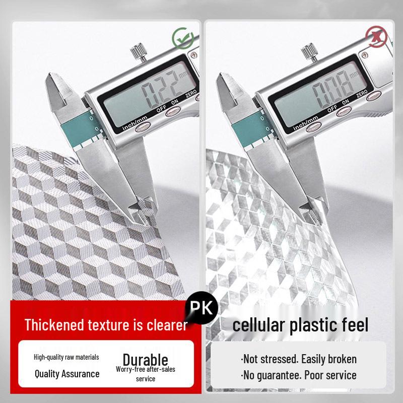 Kitchen & Wardrobe Waterproof Self-Adhesive Liner - Anti-Oil, Moisture-Proof, Aluminum Foil for Cabinets & Drawers