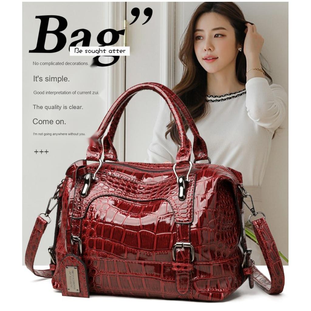 Xeie Thuk Shoulder Bag Women Faux leather Crossbody Daily Commute