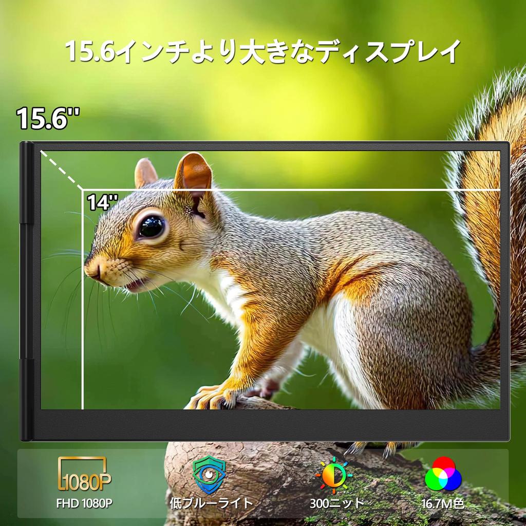 Laptomo P7 Triple FHD 1080P IPS Dual Monitor for Mobile Portable Plug and Compatible with and Inch PCs Monitor, 15.6-inch Laptops, Monitor,