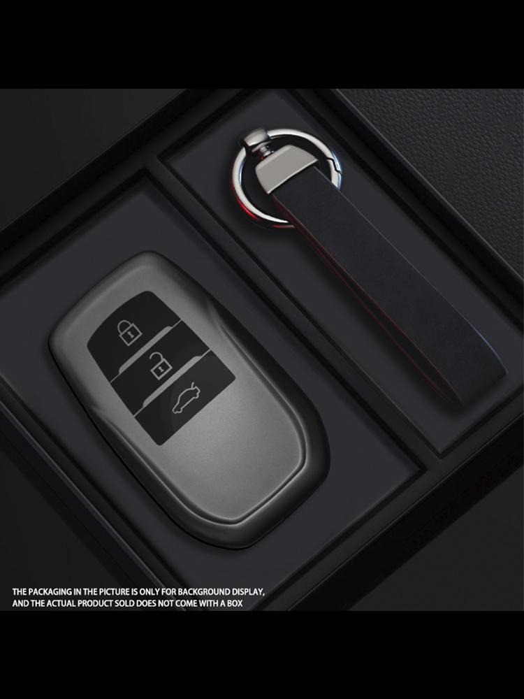 Black Warrior Style Tpu Car Key Case Cover Fob For Toyota Corolla Se Camry 50 55 Tlc200 Yaris Land Cruiser Prado150 Rav4