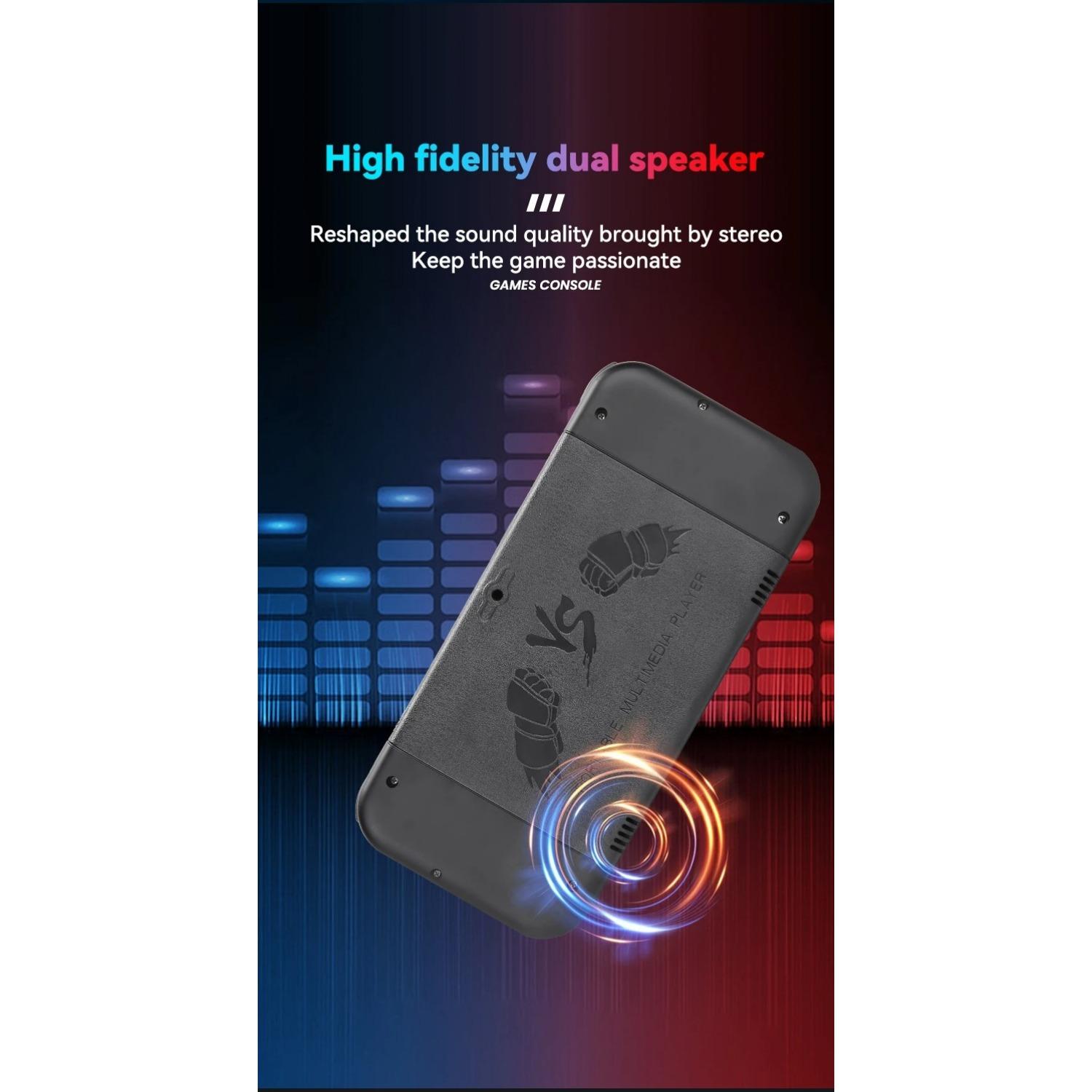 X52 портативная игровая консоль 8G 27000+ игр 5.1-дюймовый HD экран портативный — фото 13