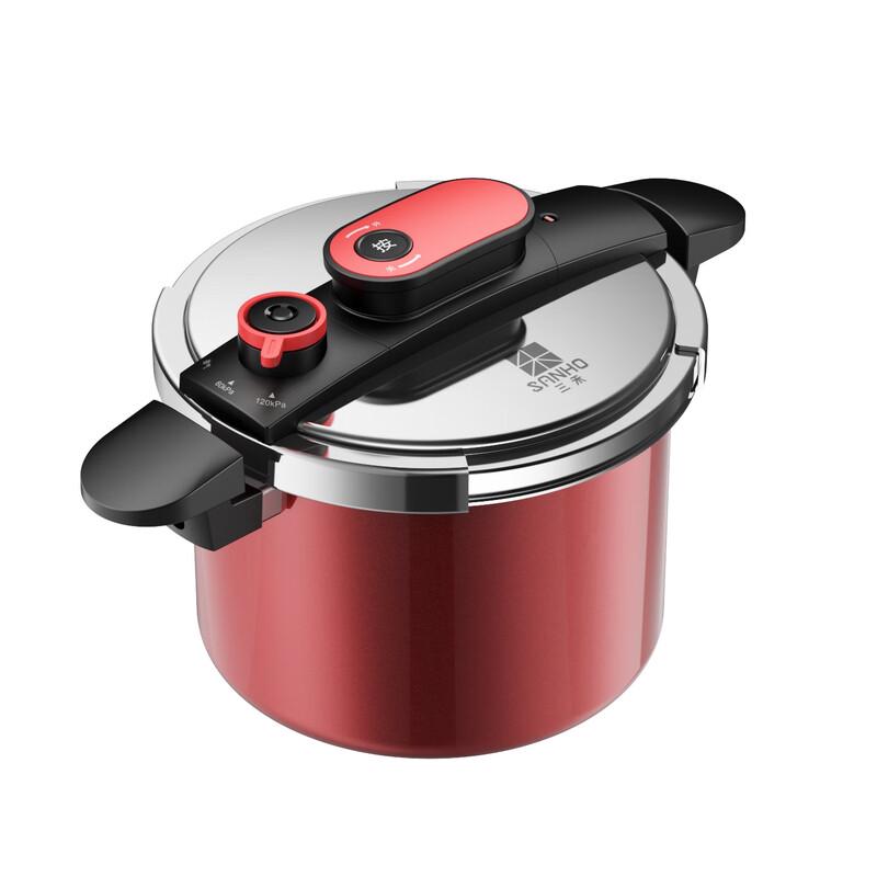 Sanho 304 Stainless Steel Explosion-Proof Pressure Cooker