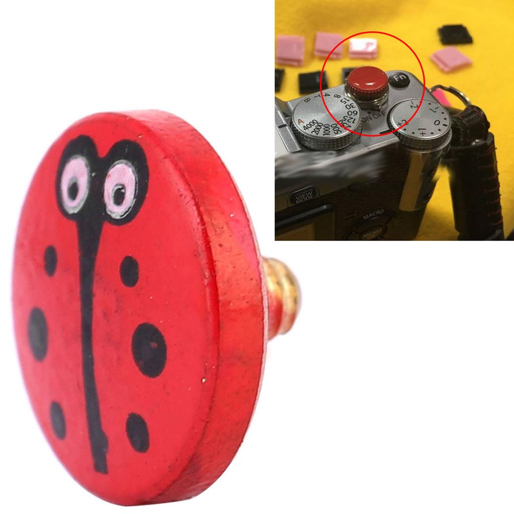 1 Pcs Camera Shutter Release Button for Celsius Celsius Celsius (red)