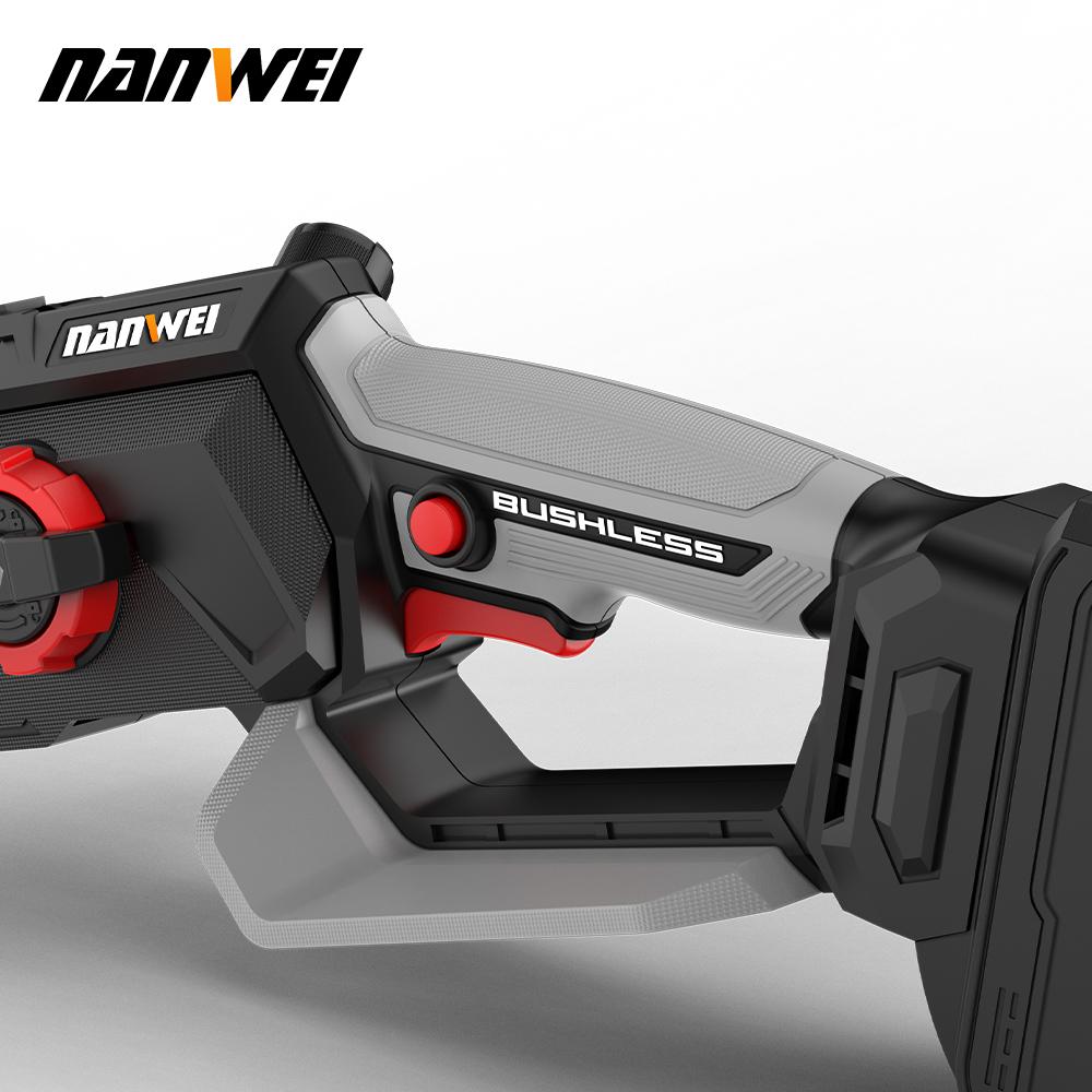 NANWEI 12 Inch Electric Chain Saw 2300W with Brushless Motor