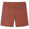 Short pour enfants avec cordon de serrage marron 92/104/116/128/140