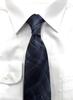 (HIROKO KOSHINO HOMME) Necktie, Geometric Pattern, 003254-20000-2920 02 Navy base, Geometric pattern, FREE