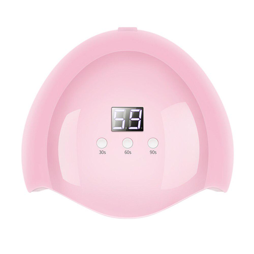 Lampada per unghie a LED UV, smalto in gel, lampada per manicure, macchina per asciugatura, schermo, carica USB, luce asciutta