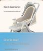Convertible Lightweight Baby Stroller: High Landscape, Foldable, Shock-Absorbing for Sitting or Lying