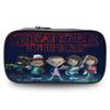Stranger Things Pencil Case With Nylon Material For Students And Kids