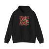 Roses Red Flowers Watercolor Pattern Hoodie Gift Hooded Sweatshirt