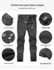 Men's Windproof Softshell Fleece Pants: Warm, Breathable, Wear-Resistant for Hiking In Autumn and Winter.