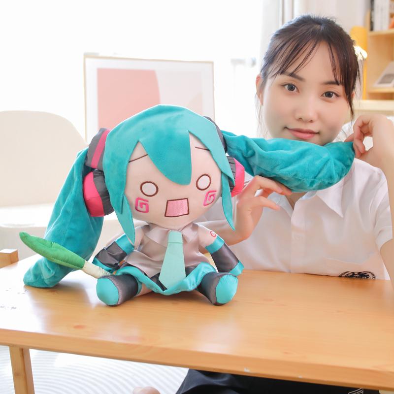 30cm Hatsune Miku Plush Toy Kawaii Stuffed Ievan Polkka Miku Doll Xmas Gifts Girl Child Soft Plushies