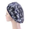 New Amoeba Satin Round Cap Elastic Wide Brim Night Cap Shower Cap Beauty Salon Cap