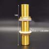 Various 1/2" 3/4" 1" BSP Male Brass Water Tank Bulkhead Pipe Fitting Connector Coupler Adapter Home Garden Hole Drainer