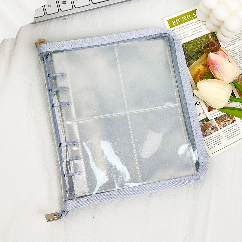Large Capacity Polaroid Scrapbook Album: Ring Binder for Postcards, Small Cards, and Couple Photos