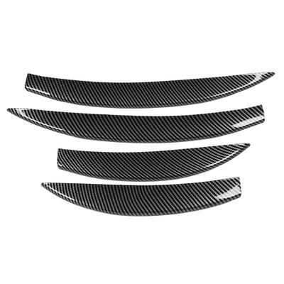 1 Paire Séparateur de Pare-chocs Avant Grille Garniture Look Élégant Spoiler Diffuseur Grille Bande de Garniture