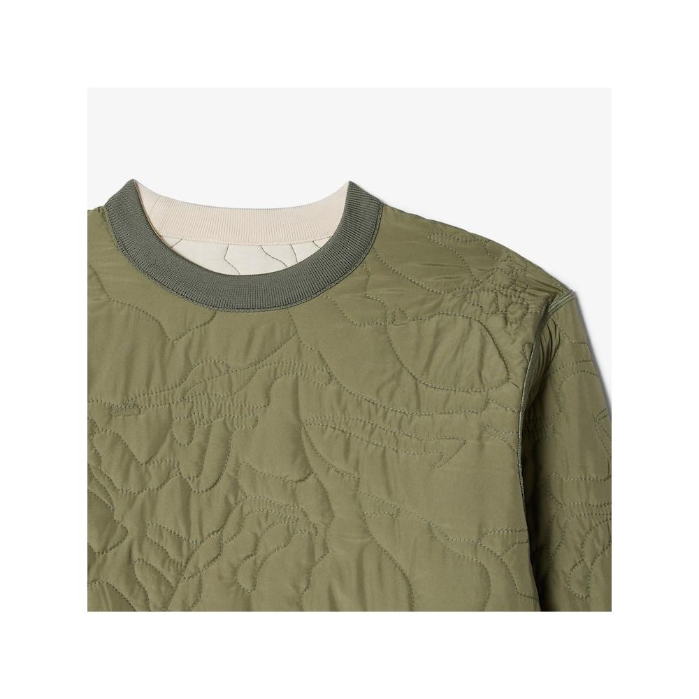 Lacoste Womens Flower Pattern Reversible Padded Sweatshirt Sf2686 54n Id8 q2nSf2686 54nId8