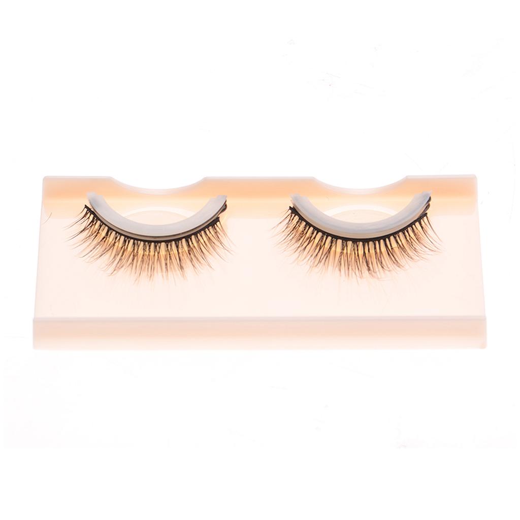 3D Professional Self Adhesive Eyelashes No Stimulation False Eyelashes Extension 01#