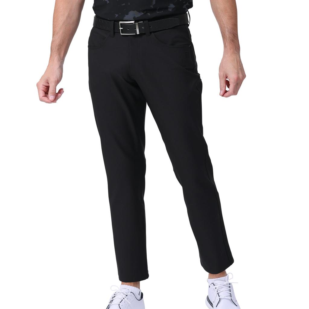 FootJoy FJ Five-Pocket Long Pants, Black, Men's, Size Small, FJ-S24-P13, 81866-S