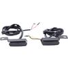 2Pcs Motorcycle LED E Mark Turn Signal Light Amber Flowing Indicator Lamp 12V Universal for Harley Sportster